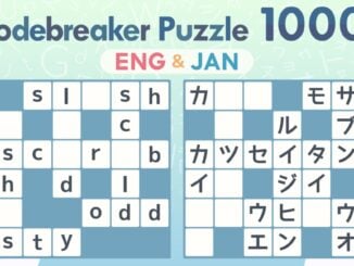 Release - Codebreaker Puzzle 1000! ENG & JAN 