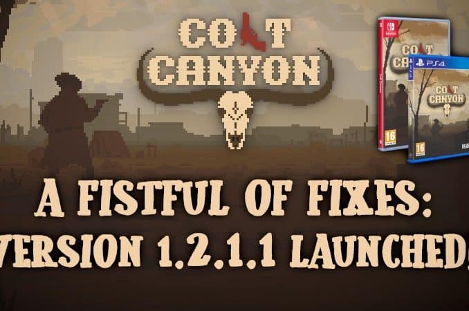 News - Colt Canyon version 1.2.1.1 patch notes 