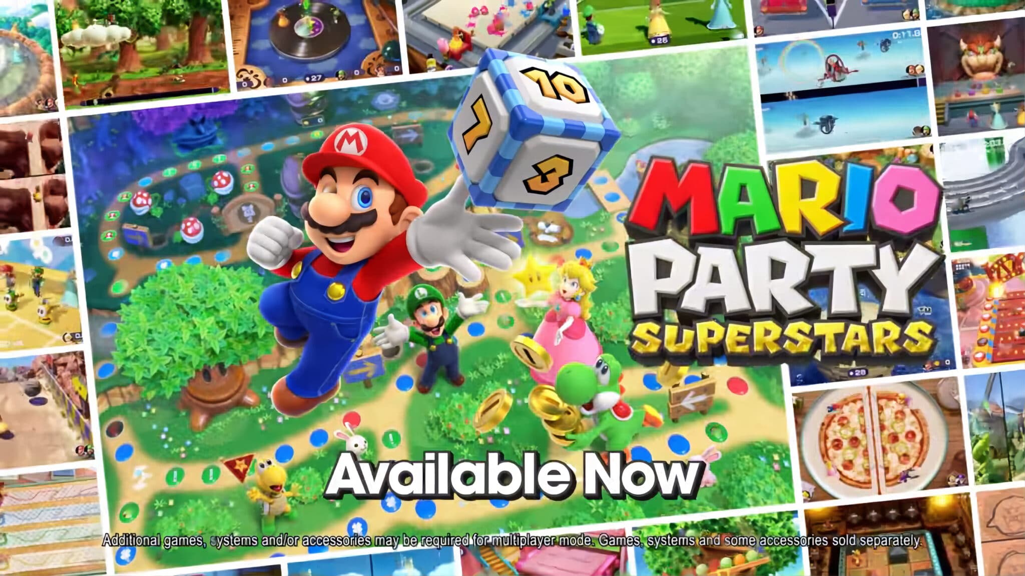 Volledig normale Mario Party Superstars-trailer