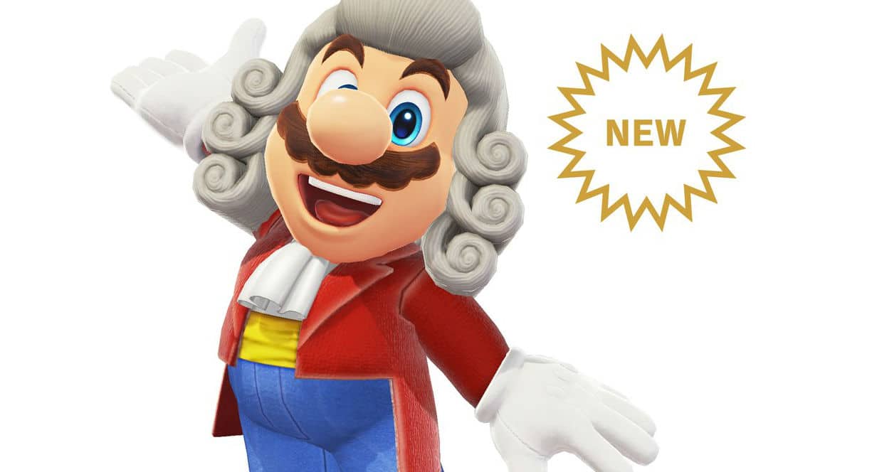 Conductor Wig & Outfit In Super Mario Odyssey