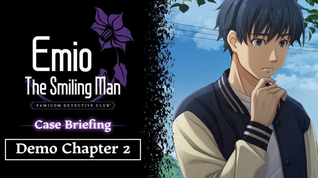 Vervolg het mysterie: speel hoofdstuk 2 van Emio – The Smiling Man: Famicom Detective Club-demo