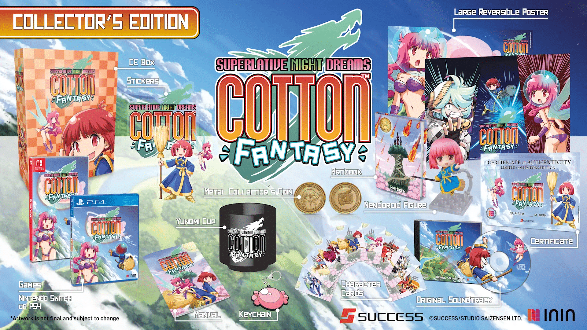 Cotton Rock ‘N’ Roll komt naar het westen als Cotton Fantasy