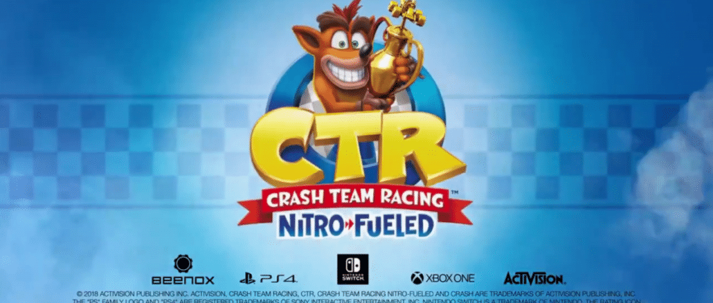 Crash Team Racing Nitro-Fueled komt Juni 2019