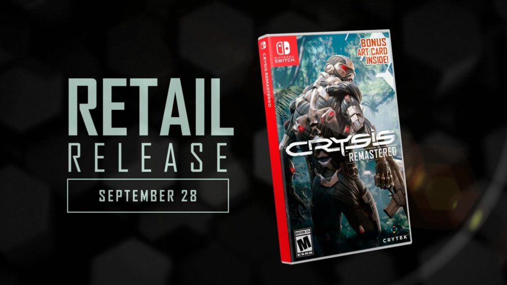 Crysis Remastered physical release scheduled for September 28th 2021