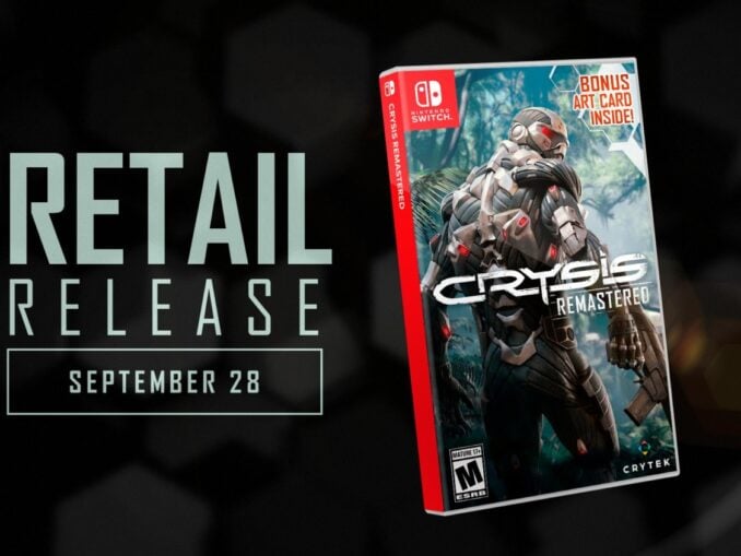 News - Crysis Remastered physical release scheduled for September 28th 2021 