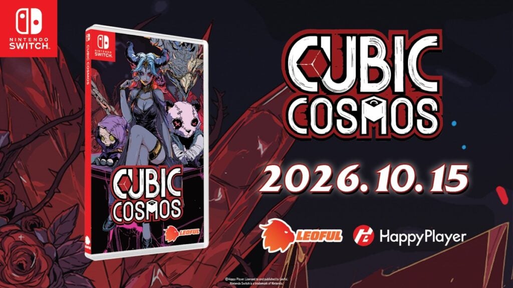 Cubic Cosmos Switch Physical Edition Arrives in Asia on October 15, 2026