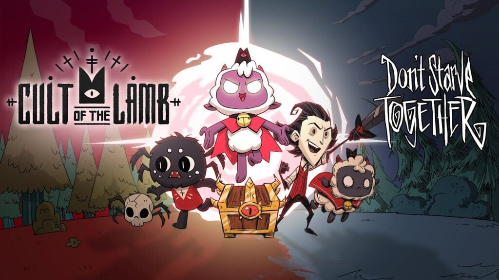 Cult of the Lamb x Don’t Starve Together: Survival, Decorations, and Rewards