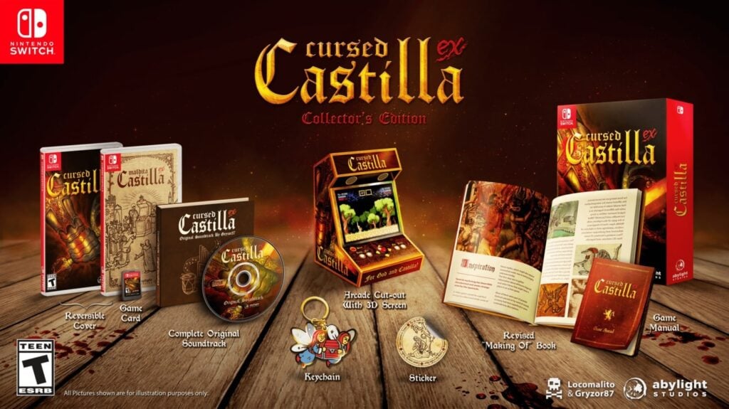 Cursed Castilla EX Collector’s Edition physical release announced
