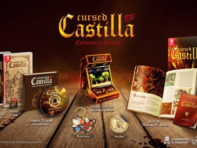 Nieuws - Cursed Castilla EX Collector’s Edition fysieke release aangekondigd 