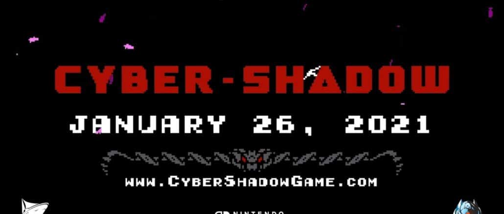Cyber Shadow is coming January 26, 2021