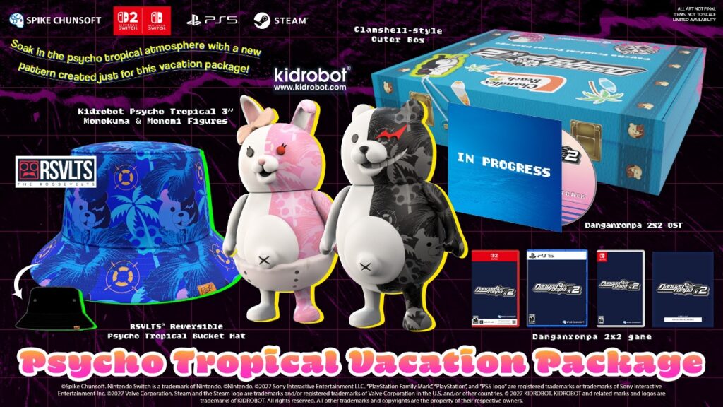 Danganronpa 2×2 Switch 2 Physical Release Shifts to Game-Key Card
