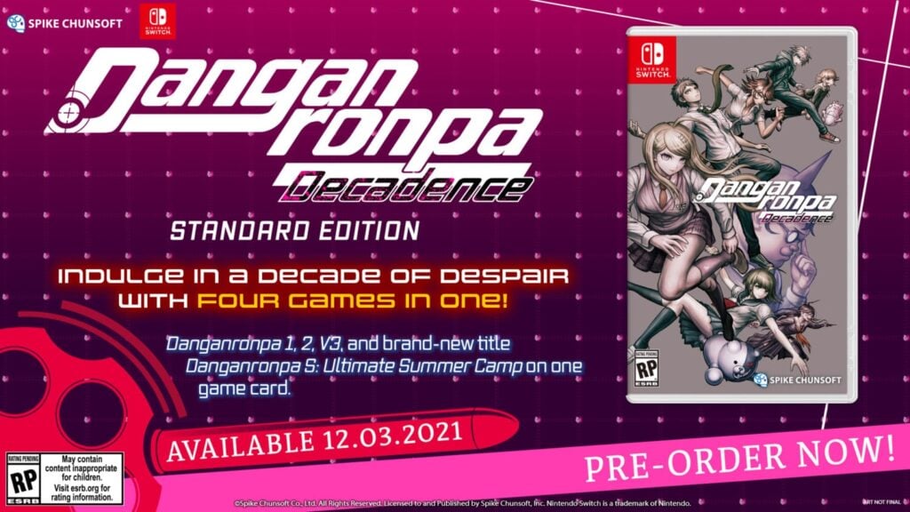 Danganronpa Decadence – December 3rd