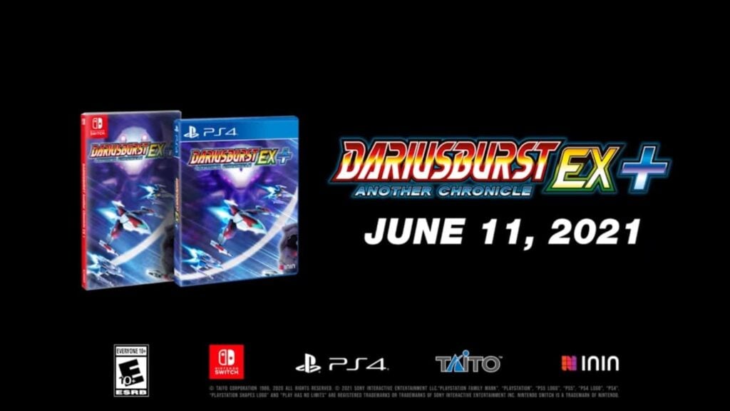 Dariusburst: Another Chronicle EX+ komt 11 Juni
