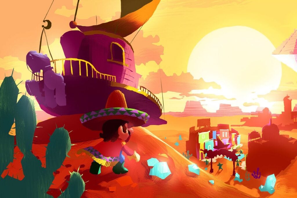 Dark Horse – The Art Of Super Mario Odyssey – New English Trailer