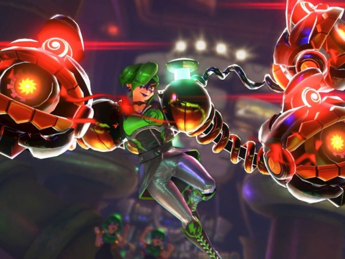 News - Mysterious new fighter Dr. Coyle joins ARMS! 