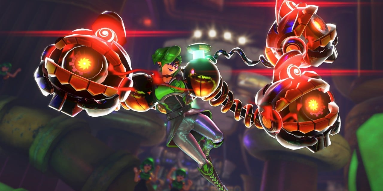Mysterious new fighter Dr. Coyle joins ARMS!