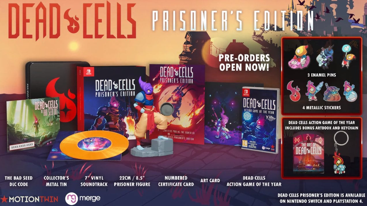 Dead Cells Prisoner’s Edition Bundle Revealed, Up For Pre-Order
