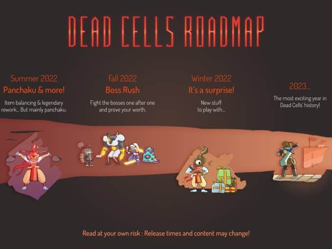 Nieuws - Dead Cells – Roadmap met nog meer voor 2023 