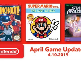Details voor Nintendo Switch Online NES Games april 2019