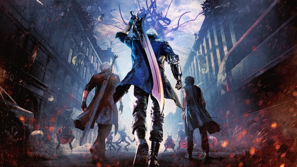 Devil May Cry 5 Devil Hunter Edition Switch 2-listing wijst op release in augustus