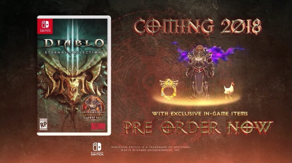 Diablo III Amiibo ondersteuning