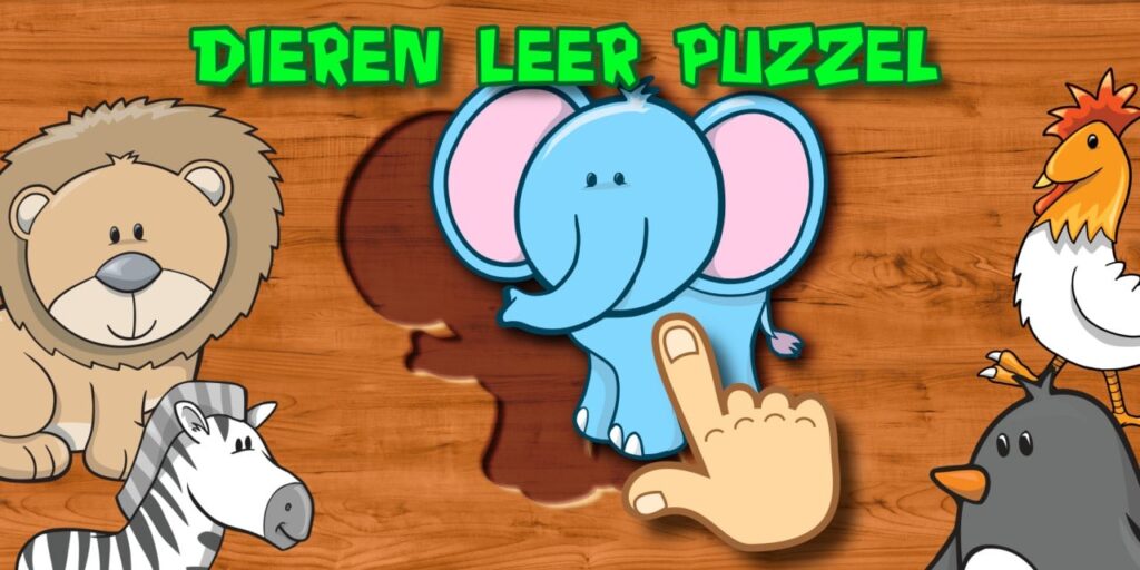 Animal Learning Puzzle for Toddlers and Kids