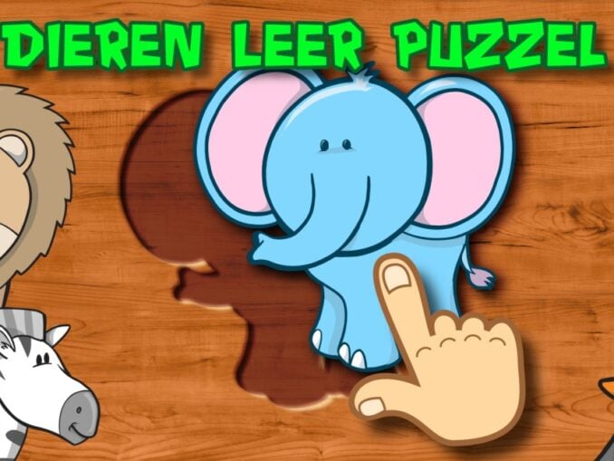Release - Dieren Leer Puzzel voor Kinderen en Peuters 