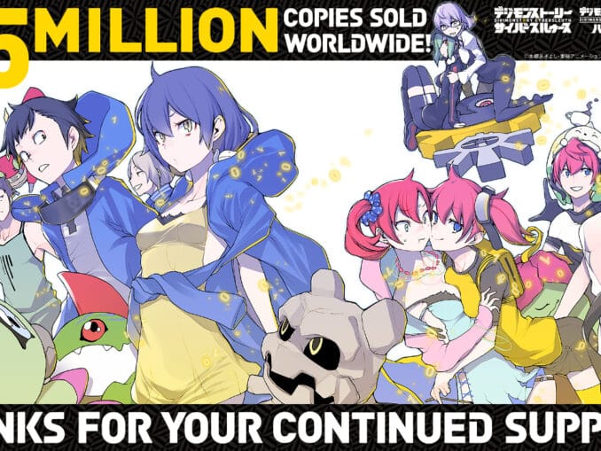News - Digimon Story: Cyber Sleuth Series Sales – 1.5 million+ copies sold 