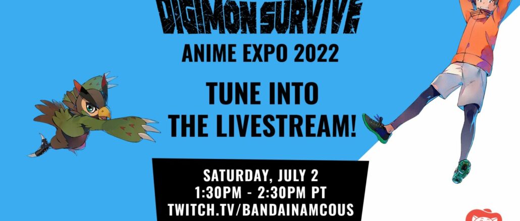 Digimon Survive Anime Expo 2022 – 2 Juli 2022