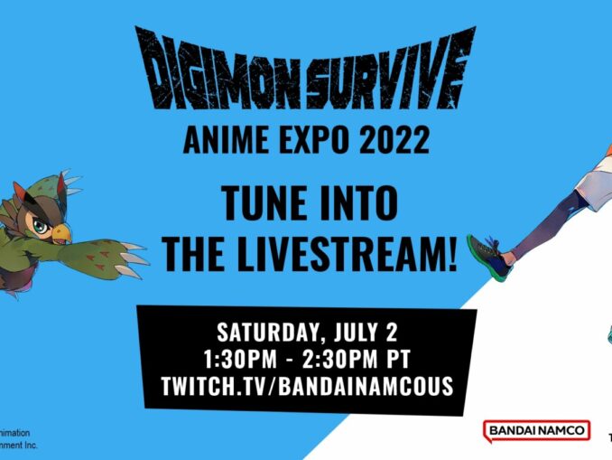 News - Digimon Survive Anime Expo 2022 – July 2nd 2022 