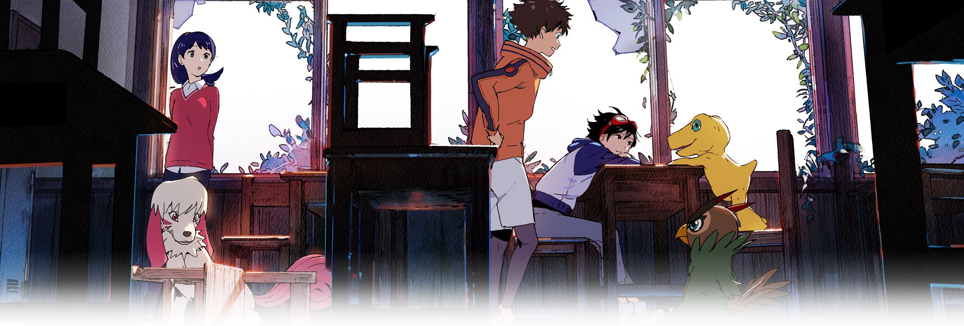 Digimon Survive Ryou Tominaga & Kunemon