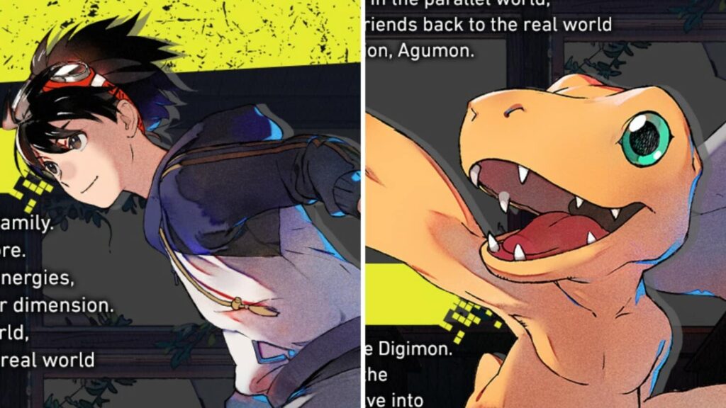 Digimon Survive – Takuma en Agumon profiel