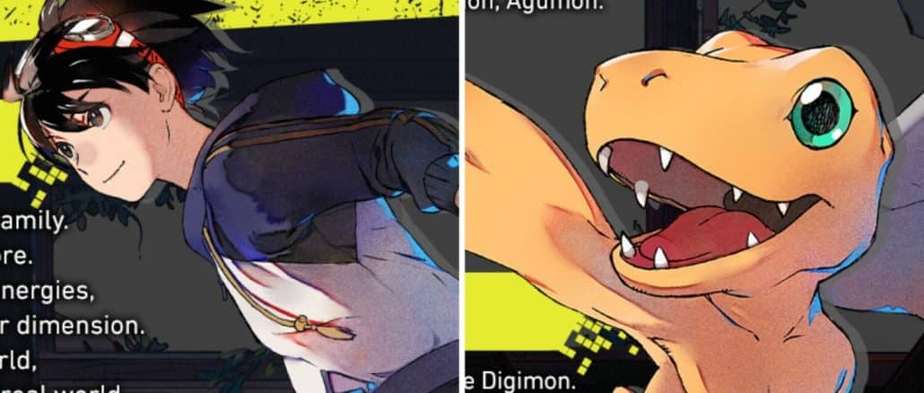 Digimon Survive – Takuma and Agumon profile