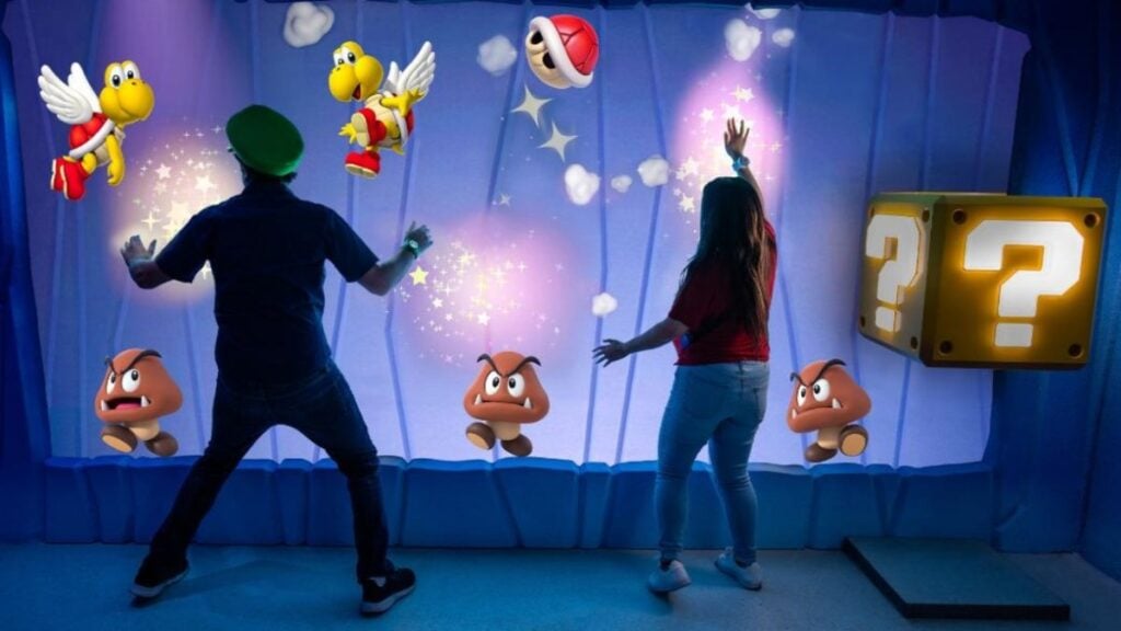 Discover Super Nintendo World’s New Interactive Wall at Universal Studios Hollywood