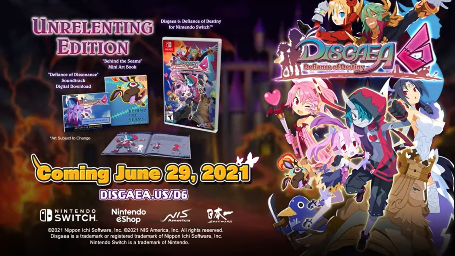 Disgaea 6: Defiance Of Destiny launching June 29th Disgaea 6: Defiance Of Destiny launching June 29th