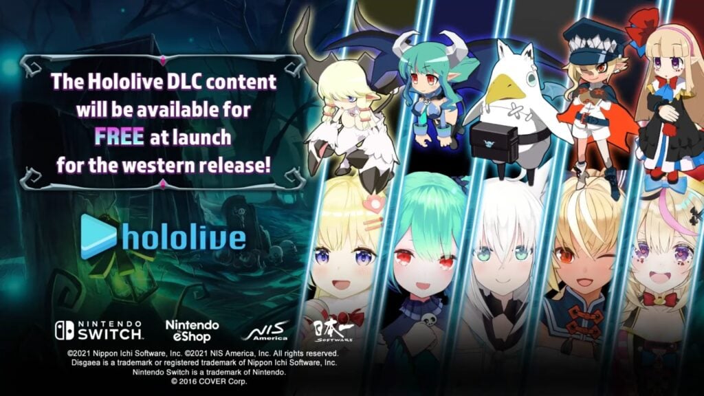 Disgaea 6 X Hololive Collaboration DLC confirmed