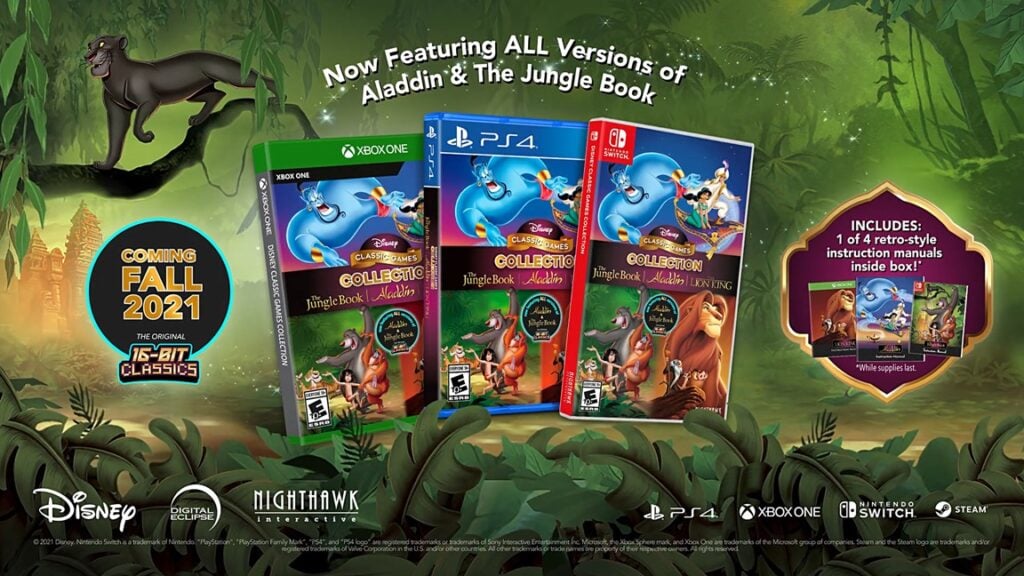 Disney Classic Games Collection officially announced, paid upgrade available