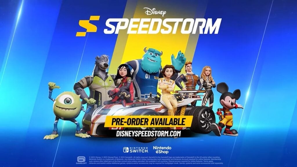 Disney Speedstorm: High-Speed Racing in Magical Disney & Pixar Worlds releases in April