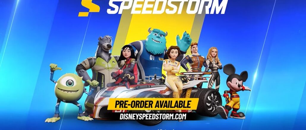 Disney Speedstorm: High-Speed Racing in Magical Disney & Pixar Worlds releases in April