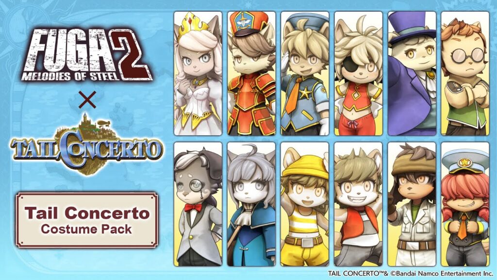 Diving into Adventure: Fuga: Melodies of Steel 2 Tail Concerto DLC Unveiled