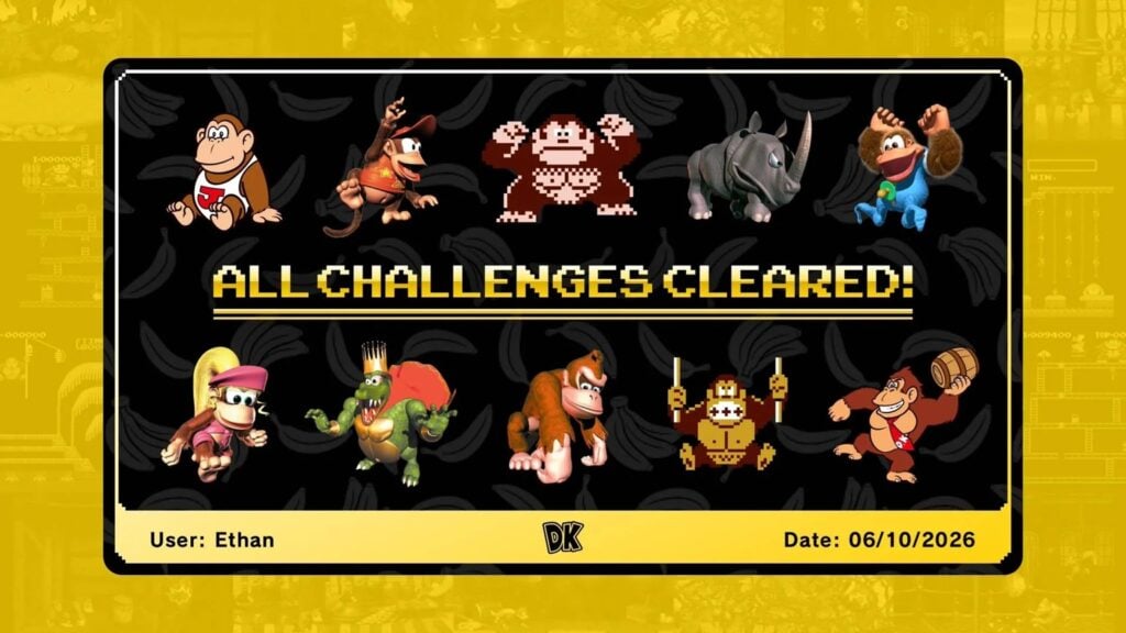 DK Challenge tips for Donkey Kong Bananza on Switch 2
