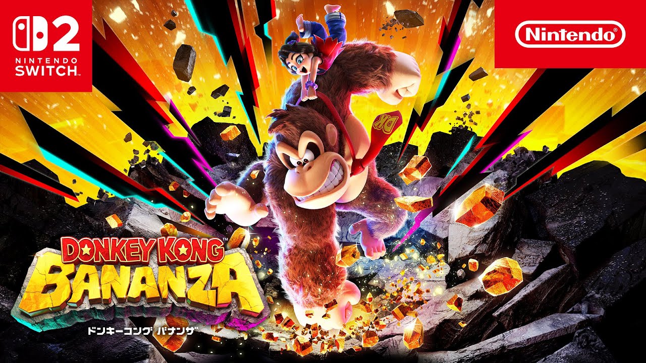 Donkey Kong Bananza verschijnt in juli op de Nintendo Switch 2