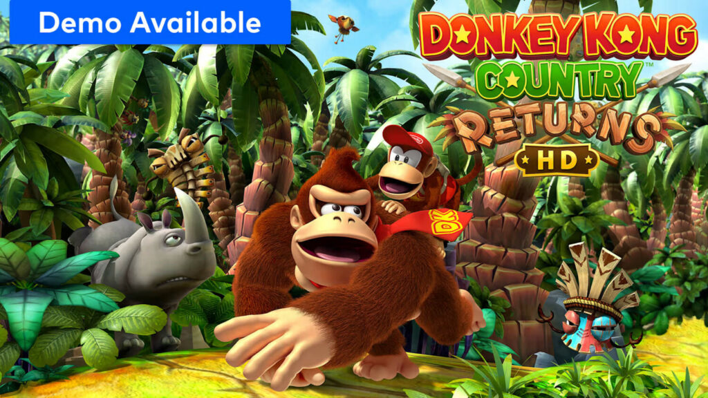 Donkey Kong Country Returns HD on Switch: Get’s a Free Demo