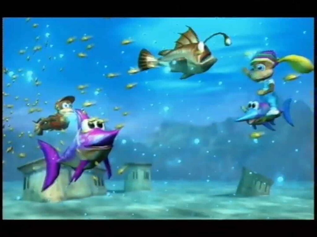 Donkey Kong Country: Tropical Freeze – Zag bijna de terugkeer van Enguarde