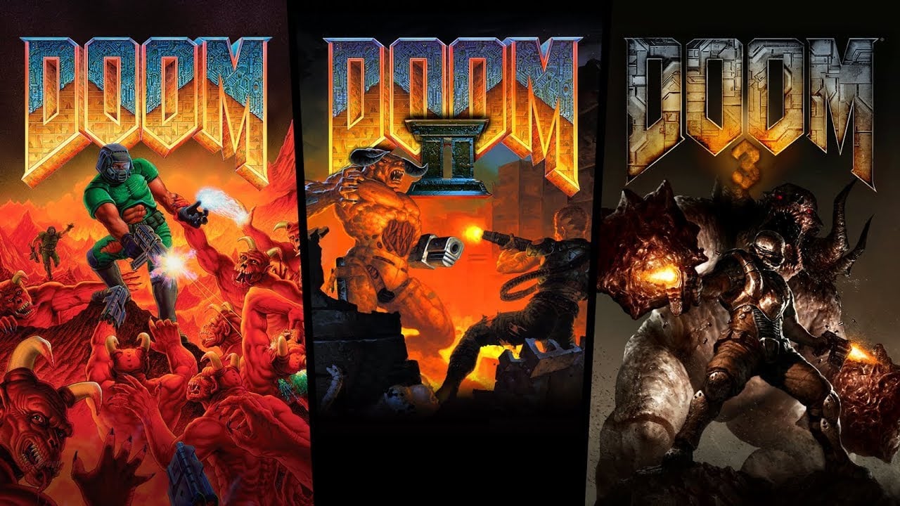 DOOM (1993), DOOM II, en DOOM 3 Trailer