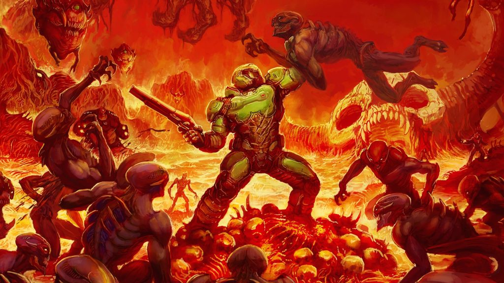 DOOM launch trailer Nintendo Switch