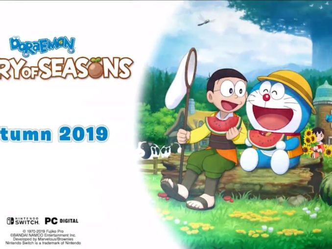News - Doraemon Story Of Seasons – Gameplay Trailers official English versions 