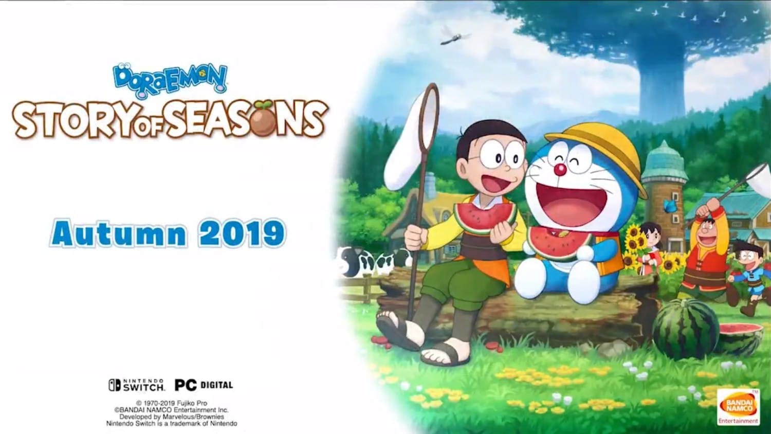 Doraemon Story Of Seasons – Gameplay Trailers officieel Engelse versies