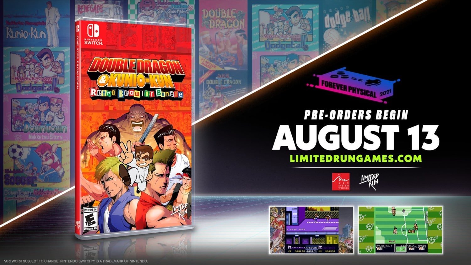 Double Dragon & Kunio-Kun Retro Brawler Bundle – Fysieke edities aangekondigd