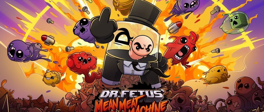 Dr. Fetus’ Mean Meat Machine: Puzzelplatformer die zich afspeelt in het Super Meat Boy-universum